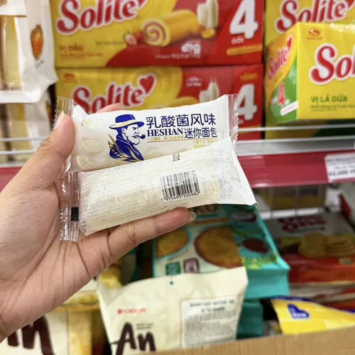 Combo 5 Cái Bánh Mì Sữa Chua HESHAN Vị Nguyên Bản