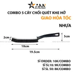 Combo 5 Cây Bàn Chải Vệ Sinh Khe Hở Khe Hẹp Góc Rãnh 19.5x5cm