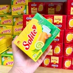 Combo 5 Hộp Bánh Solite Cuộn Kem Vị Lá Dứa 36g