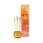 Túi Nén Nhang Thần Tài Thái Lan Nhập Khẩu - Hương Sạch Cuộn Tàn Đồng Xu 39cm