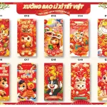 Combo 100 Bao Lì Xì Tết Bính Ngọ 2026 - Khách Chọn Tối Đa 10 mẫu