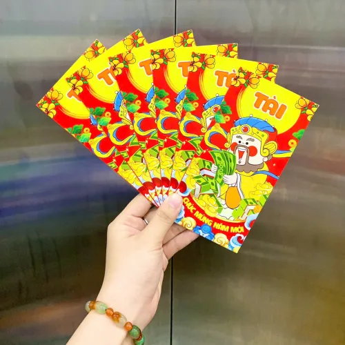 Combo 100 Bao Lì Xì Tết Bính Ngọ 2026 - Khách Chọn Tối Đa 10 mẫu