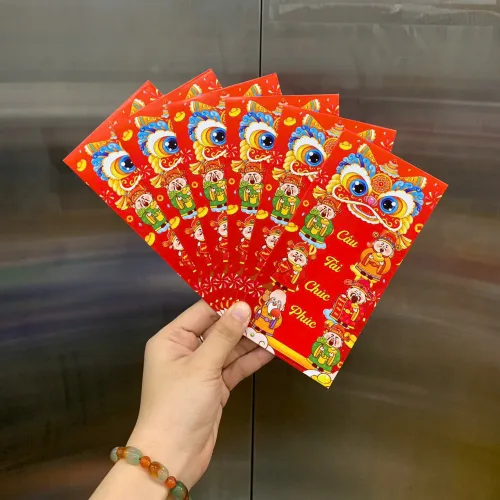 Combo 100 Bao Lì Xì Tết Bính Ngọ 2026 - Khách Chọn Tối Đa 10 mẫu