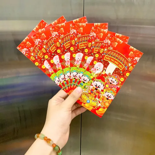Combo 100 Bao Lì Xì Tết Bính Ngọ 2026 - Khách Chọn Tối Đa 10 mẫu