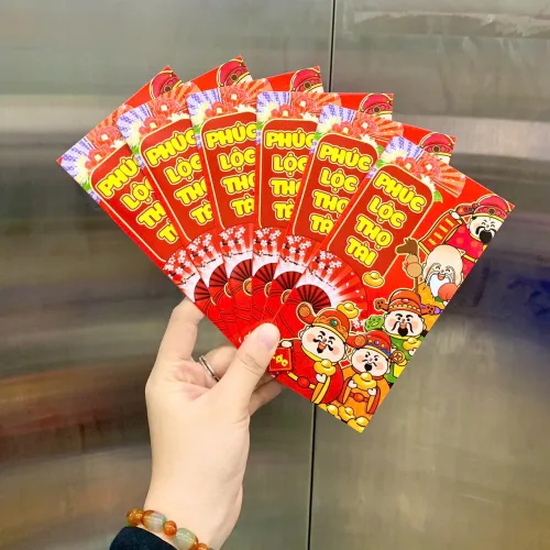 Combo 100 Bao Lì Xì Tết Bính Ngọ 2026 - Khách Chọn Tối Đa 10 mẫu