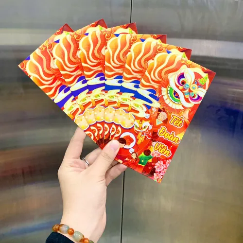 Combo 100 Bao Lì Xì Tết Bính Ngọ 2026 - Khách Chọn Tối Đa 10 mẫu