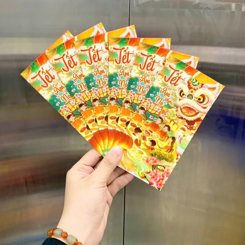 Combo 100 Bao Lì Xì Tết Bính Ngọ 2026 - Khách Chọn Tối Đa 10 mẫu