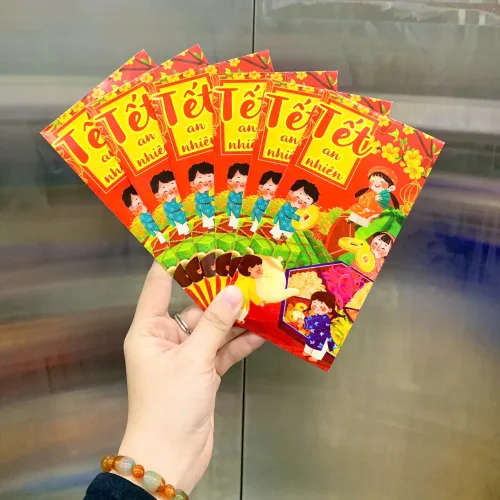 Combo 100 Bao Lì Xì Tết Bính Ngọ 2026 - Khách Chọn Tối Đa 10 mẫu