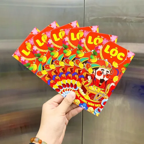 Combo 100 Bao Lì Xì Tết Bính Ngọ 2026 - Khách Chọn Tối Đa 10 mẫu