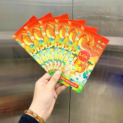 Combo 100 Bao Lì Xì Tết Bính Ngọ 2026 - Khách Chọn Tối Đa 10 mẫu