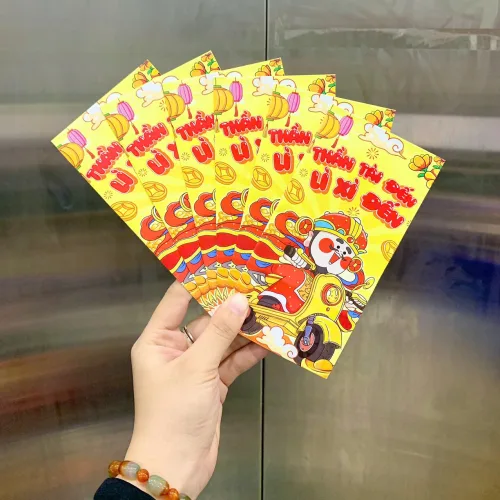 Combo 100 Bao Lì Xì Tết Bính Ngọ 2026 - Khách Chọn Tối Đa 10 mẫu