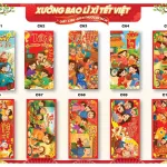 Combo 100 Bao Lì Xì Tết Bính Ngọ 2026 - Khách Chọn Tối Đa 10 mẫu