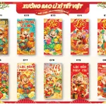 Combo 100 Bao Lì Xì Tết Bính Ngọ 2026 - Khách Chọn Tối Đa 10 mẫu
