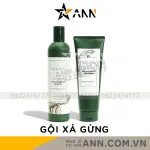 Combo bộ dầu gội xả Weilaiya mọc tóc chiết xuất gừng xả