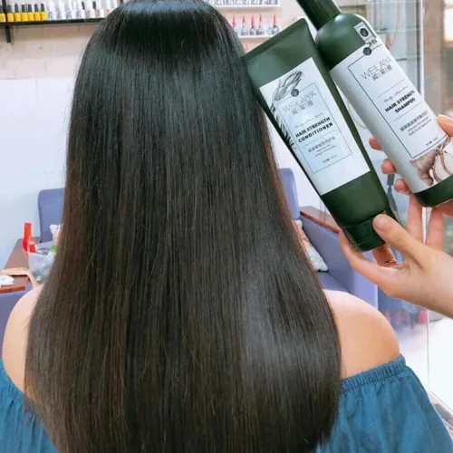 Combo bộ dầu gội xả Weilaiya mọc tóc chiết xuất gừng xả