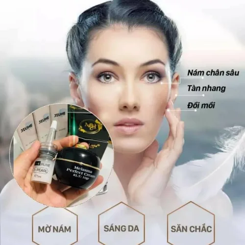 Combo Cao Nám Balla Luta kết hợp Jiuhe mờ thâm nám Chính hãng