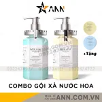 Combo Dầu Gội Và Dầu Xả Phục Hồi Hương Nước Hoa Perfume Repair Series Weilaiya 450ml - Tặng Set Gội Xả Mini