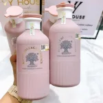 Combo Dầu Gội Xả Biotin Màu Hồng Collagen Essence Pink Voudioty 500ml