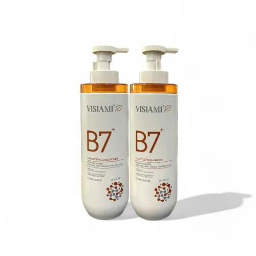 Combo Dầu Gội Xả Visiami Biotin B7+ Cordyceps Đông Trùng Hạ Thảo 780ml