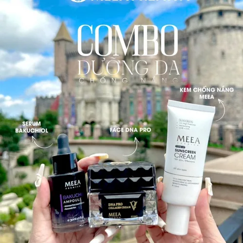 Combo dưỡng da siêu đỉnh của Meea Organic