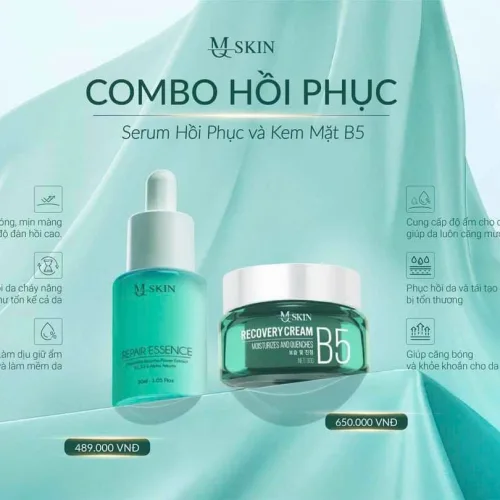 Combo Face Serum Phục Hồi Da B5 MQ Skin