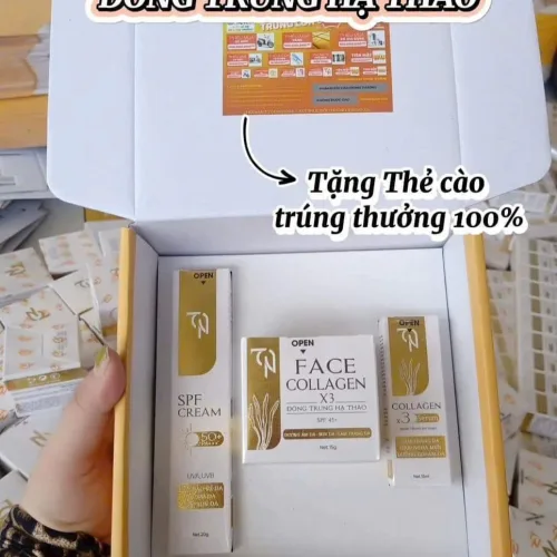 Combo Face X3 Đông Anh chính hãng Đông Trùng Hạ Thảo