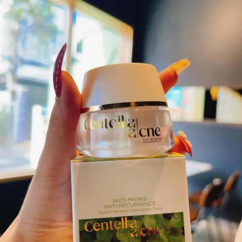 Combo Giảm Mụn Kem Face Rau Má Centella Ance Jiuhe và Serum Acne Extra Jiuhe Thanh Tô Cosmetics