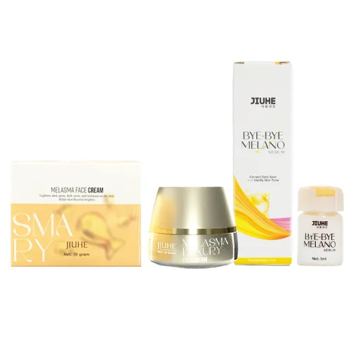 Combo Giảm Nám Kem Face Melasma Luxury và Serum Bye Bye Melano Jiuhe Thanh Tô Cosmetics