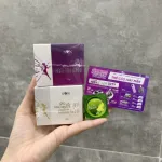 Combo Giảm Nám Tàn Nhang Trắng Tím SON Cosmetic Tặng Cao Bưởi
