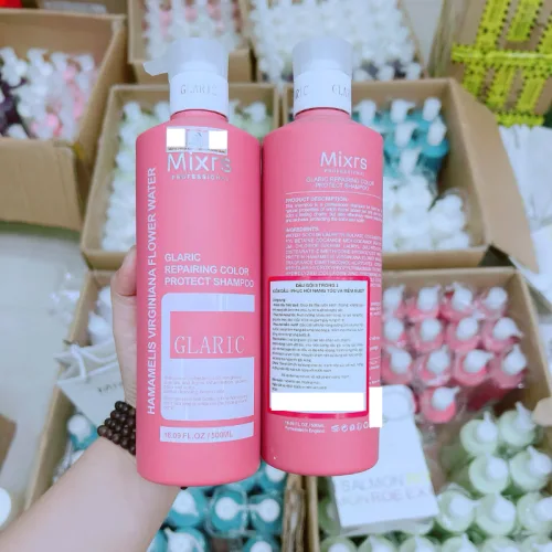 Combo Gội Xả Mixrs Màu Hồng 500ml