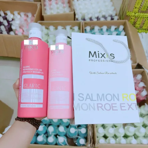 Combo Gội Xả Mixrs Màu Hồng 500ml