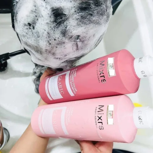 Combo Gội Xả Mixrs Màu Hồng 500ml