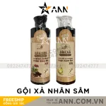 Combo Dầu Gội Xả Nhân Sâm Đỏ X6 Dr Di Hi