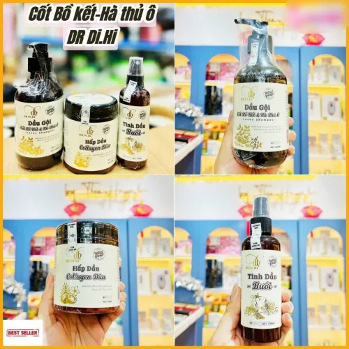 Combo gội xả xịt Dr Di HI xóa tan mọi nỗi lo về tóc