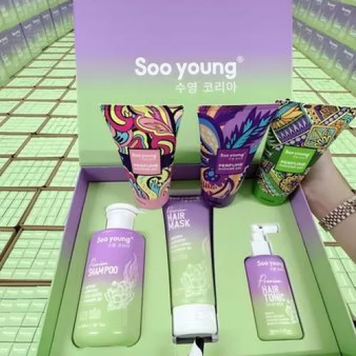Combo Gội Xả Xịt Tóc Sen Tảo Soo Young