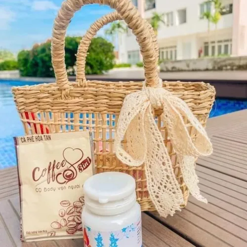 Combo hỗ trợ giảm cân Cafe CQ 3in1 kết hợp Detox X3 chính hãng