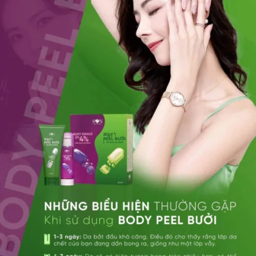 Combo Kem Body Peel Bưởi Son Group Trị thâm mông nách gối cùi chỏ tay...
