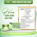 Combo Kem Face Hỗ Trợ Giảm Mụn Xanh Lá + Xanh Biển SON Cosmetic Tặng Cao Bưởi Phiên Bản Mới
