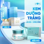 Combo Kem Face Hỗ Trợ Giảm Mụn Xanh Lá + Xanh Biển SON Cosmetic Tặng Cao Bưởi Phiên Bản Mới