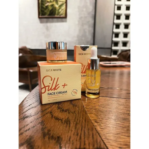 Combo Kem Face Lụa Sica White Size Trung 15g và Serum HA Sica White 15ml