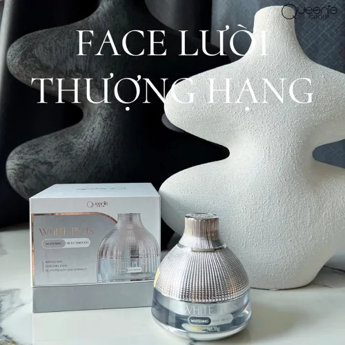 Combo Kem Face Lười Thượng Hạng và Serum Huyết Thanh 7Days Queenie Skin