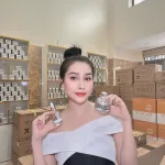Combo Kem Face Lười Thượng Hạng và Serum Huyết Thanh 7Days Queenie Skin