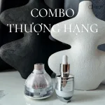 Combo Kem Face Lười Thượng Hạng và Serum Huyết Thanh 7Days Queenie Skin