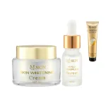 Combo Kem Face Nhân Sâm Ban Ngày MQ Skin Whitening Cream + Serum Hyalu Complex