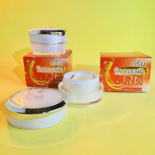 Combo Kem Face Nhân Sâm Thái Lan Premium Ginseng Ngày Đêm 20g/Hộp