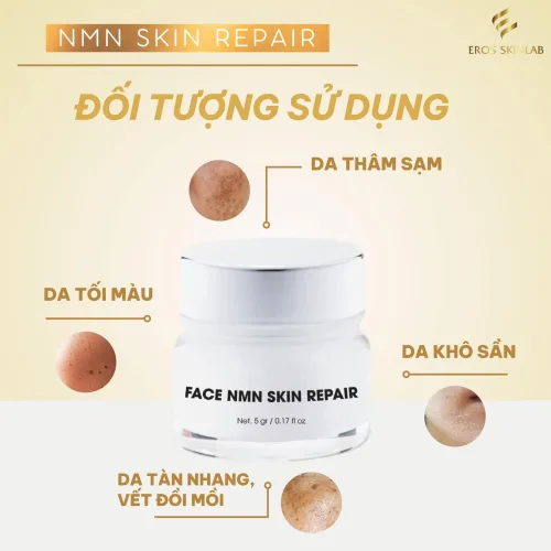 Combo Kem Face và Serum Tinh Chất Collagen Peptide Eros Skinlab