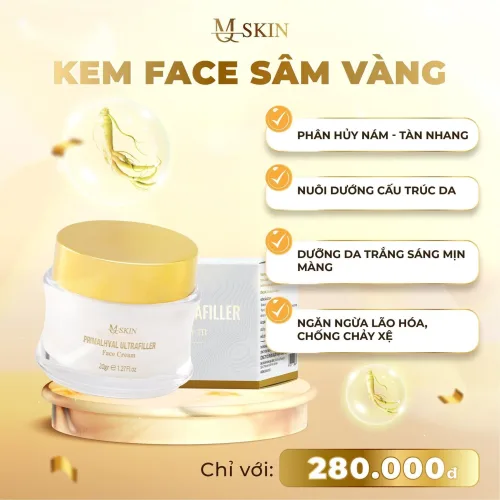 Combo Kem Face Sâm Vàng MQ Skin