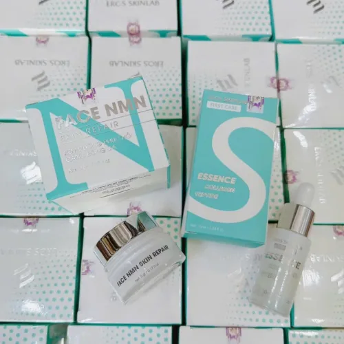 Combo Kem Face và Serum Tinh Chất Collagen Peptide Eros Skinlab