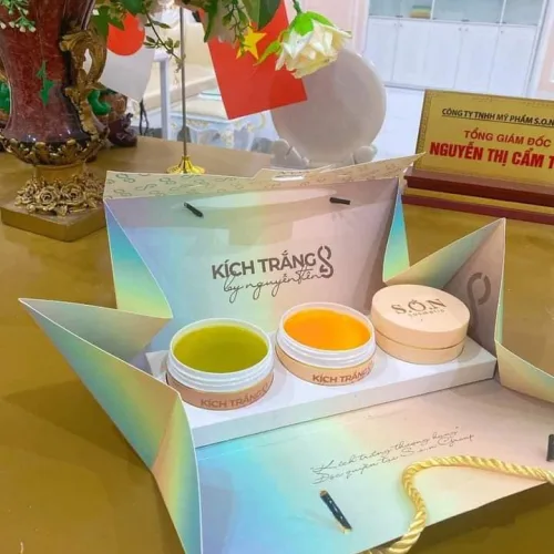 Combo kem kích trắng tam sắc S2 S.O.N chính hãng