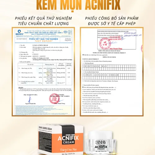 Combo Kem Mụn 31may Acnifix 15g & Serum Mụn 31may Acnidrop 10ml - Mỹ Phẩm Thirty One May